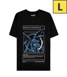 T-Shirt Large - Yu-Gi-Oh! Blue Eyes White Dragon - Difuzed product image
